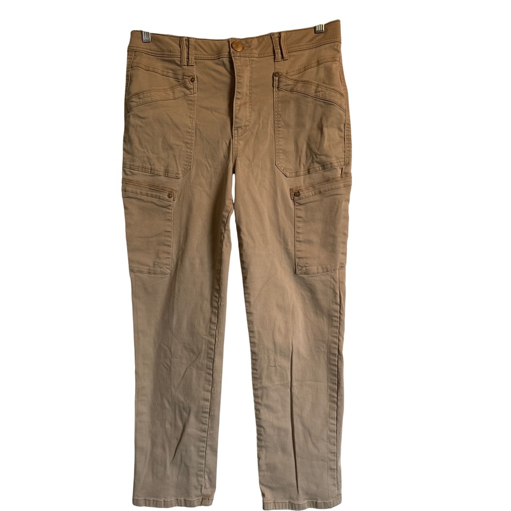 Utility Stretch Norm Core Neutral Democracy‎ Cargo Pants Tan Sz 12 ABSolution